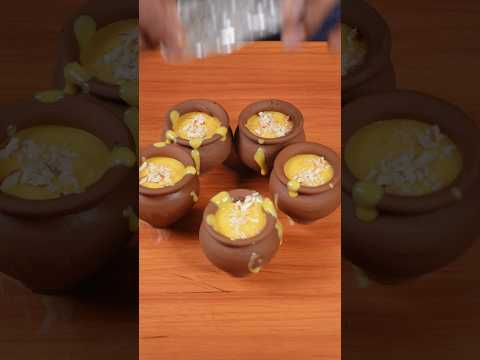 🔥 ASMR Mango Matka Kulfi 🥭🍨 | Creamy & Refreshing | Satisfying Dessert Sounds #shorts #asmr