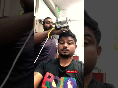 Super Relaxing Head Massage 😱🇦🇪 #tranding #viral #short #dubai #srilanka