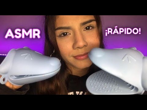 ASMR EN ESPAÑOL / ASMR extremadamente RÁPIDO y AGRESIVO para que te DUERMAS en MINUTOS