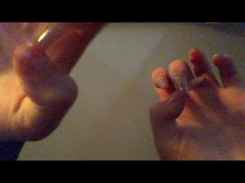 ASMR nail tapping, drawing on you, hand movements, screen tapping, hand sounds +