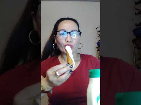ONE TIME BITE  FAT SAUSAGE WITH RANCH #everyone #food #shortsfeed #challenge #funnyvideo