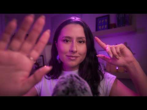 ASMR Ultra Soothing Fluffy Mic to Fall Asleep 🌙 Hand Movements & Positive Affirmations
