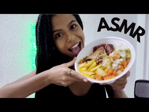 ASMR MUKBANG: Comendo Quentinha 😋