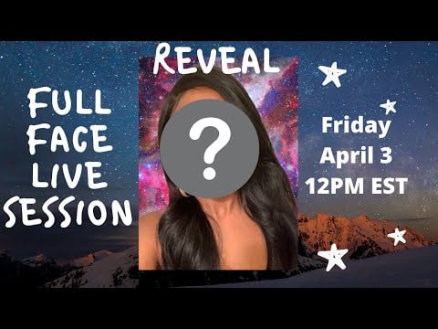 Live Energy Healing Session | Face Reveal w/ Reiki Healing Hope | Full Face April
