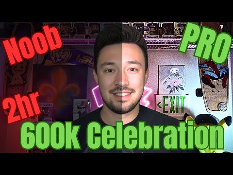 Noob vs Pro ~ 2hr ASMR Stream ~ 600k Sub part 1 Celebration 🎉