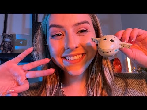 ASMR Anticipatory Triggers for Sleep 🍯 (memory games, plucking, visuals) 