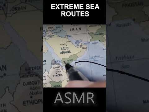 The Longest Ocean Routes in the World Route by Route | ASMR