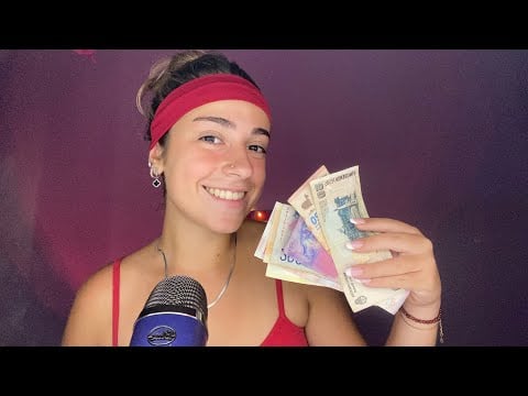 ASMR ARGENTINA Y SUS BILLETES 🇦🇷