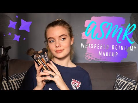 [ASMR] Whispered Doing My Makeup (Binaural)