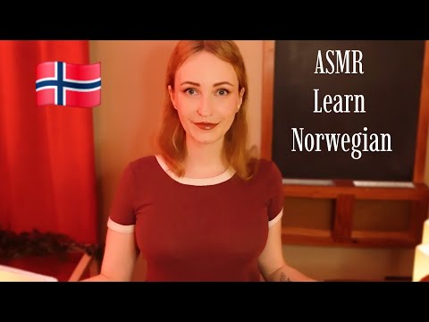 ASMR in Norwegian 🇳🇴 Teaching you Norwegian (Soft Spoken Roleplay)