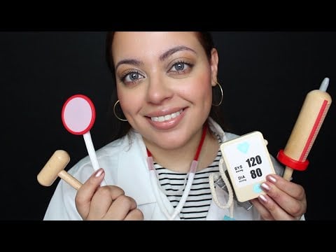 ASMR| Doctor Check-Up RP with Wooden TOOLS (PERSONAL ATTENTION)