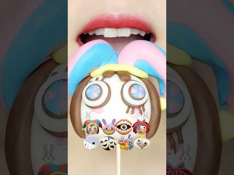 Amazing Digital Circus🎪 Wagashi Mukbang 화과자 먹방
