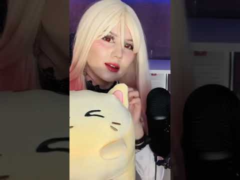 🌙 ASMR anime cosplay Marin Kitagawa 💗 relaxing video (full on my channel)