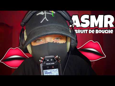 ASMR Français • 100% BRUIT DE BOUCHE EXTREME AVEC LE TASCAM ! 👄 (+ visuel)