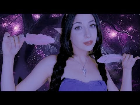 💜ELFA ROLEPLAY| ti addormenta con trigger lenti e rilassanti ASMR