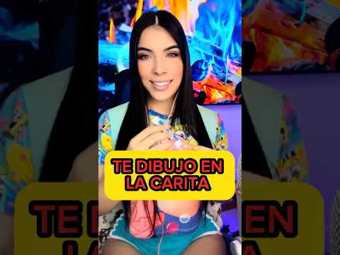 TE PINTO TU CARA CON MIS PLUMONES✨#asmr #parati #funny #relajante #viralvideo #viralshort #video