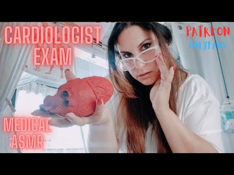 [ASMR]  CARDIOLOGIST MENS EXAM  ,personal attention , tender nurse , ASMR tingles  ASMR triggers