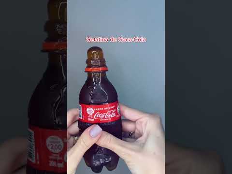 Gelatina de Coca Cola #shorts #asmr