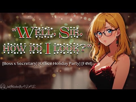 ASMR Roleplay: Holiday Overtime [F4M], [Office Holiday Party], [Boss x Secretary], [Pamela Pt. 4]