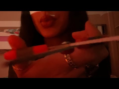 ASMR cutting you in different ways in 2 minutes