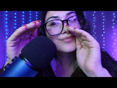 ASMR 😴 VERY Tingly Mouth Sounds and UP CLOSE Whispers To Make Your Eyes Heavy