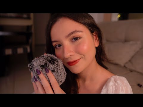 ASMR ✿ para acalmar e desligar a mente (cafuné, sussurros e afirmações positivas)