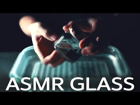ASMR Glass Bottle Tapping, Scratching | Dropper Water Sounds💦💧 유리병 청아한 소리, 스포이드 좋은 물소리들