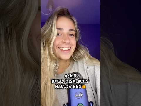 ASMR IDEAS DISFRACES DE HALLOWEEN 🎃 #asmr #relax #visualtingle #tingles #triggersforsleep #dormir