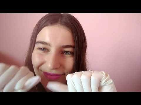 Asmr español/ sonidos relajantes con guantes y crema❤️