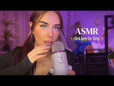 ASMR ✨ Clicky whispers & triggers with mouth sounds for ALL THE TINGLES & RELAXATION 🫠