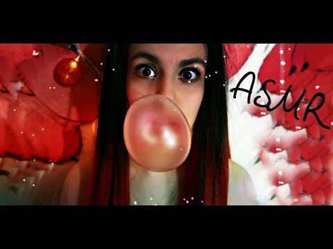 АСМР Кушаем жвачку♥ АСМР Звуки рта ♥ ASMR Babble Gum ♥ ASMR mouth Sounds