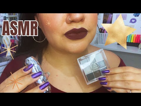 ASMR 💋 Maquiando você, para o ano novo ✦ Sussurros, tappings, sons de boca ✦