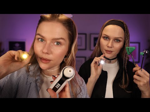 ASMR Doctor's Taking Care of You!  (Face Exam, Scalp Check, Skin Exam)