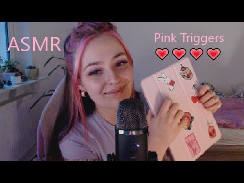 ASMR Pink + Purple Trigger Assortment + Whispering