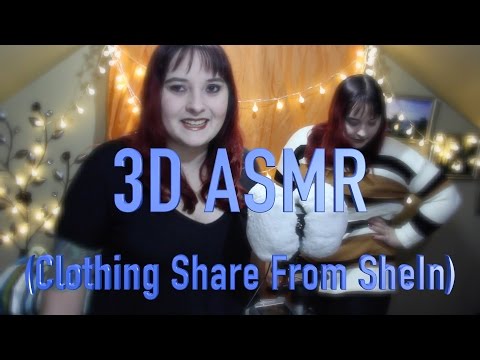 3D ASMR With Up Close Whispering & Soft Speaking || Clothing Share From SheIn