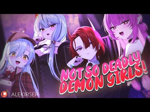 ASMR || Not-So-Deadly Demon Girls: A Harem Roleplay Adventure! [Romance] [Isekai] [Action] [Plot]