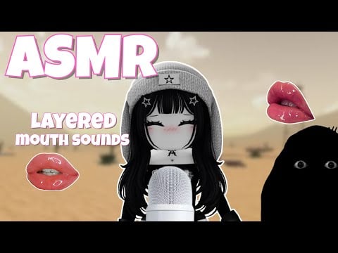 Roblox ASMR - 💋ONE HOUR w/ LAYERED MOUTH SOUNDS💋