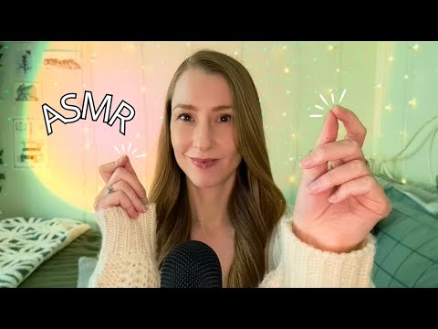 ASMR | Sleepy Hand Sounds Inspired by My Intro! 👐 | Fluttering, Scratching Rubbing... 😴💤