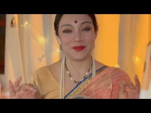 ASMR | Asha Maa’s Atelier: Your Saree Embroidery Consultation 🪷 Soft-Spoken