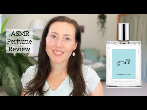 ASMR Perfume Review - Philosophy Living Grace - Glass Tapping & Whispering