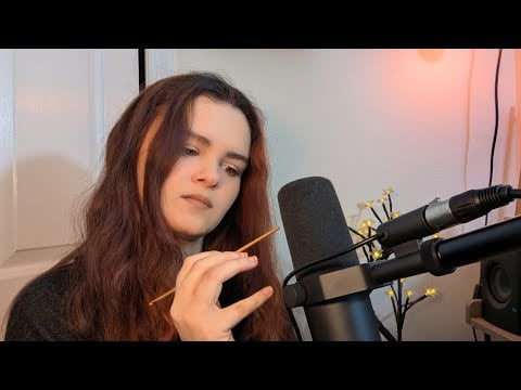 Writing on Mic | ASMR Deep Ear and Brain Scratches Up-Close Whispers