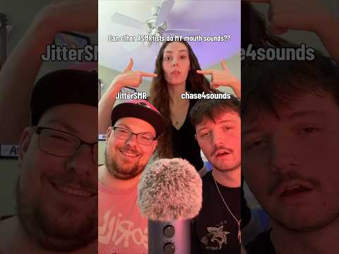 How did @JitterSMR @chase4sounds do chat?? #asmr #mouthsounds #asmrchallenge #asmrmouthsounds