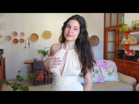 ASMR Dresses to sell TRY ON | A lot of FABRIC SCRATCHING