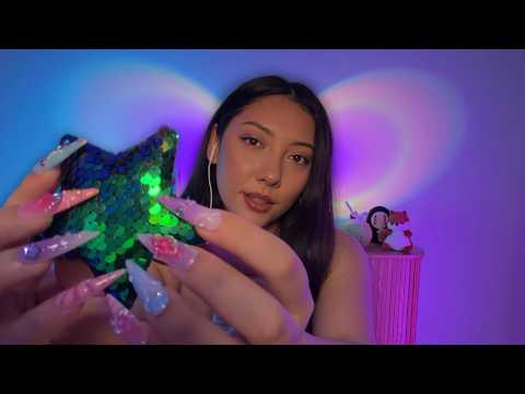 1 Hour of ASMR with every colour of the rainbow ♡