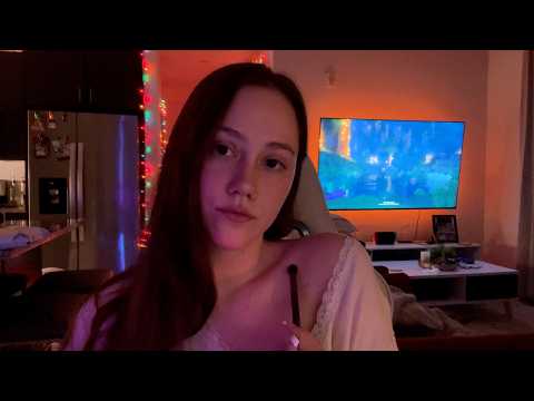 ASMR on Myself 😴❤️ #asmr