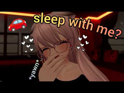 asmr | rainy road trip 🌧🚗 (counting cars, rambling, sleep aid)