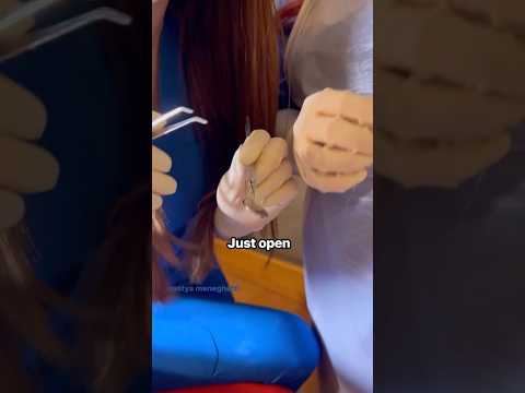 Ready for a dental check up with us? #dentalclinic #roleplay #surgicalgloves #latexgloves