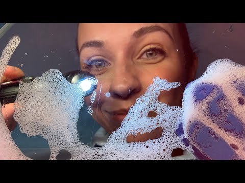 ASMR 📷 CONSERTANDO A LENTE 🫧 espuma, luvas, tapping, caseirinho