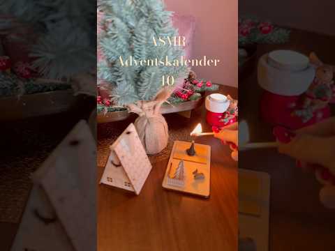 ASMR Adventskalender 10 🎄💕 #asmr #christmas MajeASMR