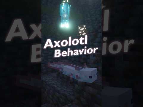 The Behavior of a Minecraft Axolotl 🦎